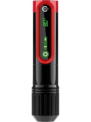 TeknoKapsül Ez P2 Kablosuz Pen Dövme Makinesi 3.5 mm - Epic Red