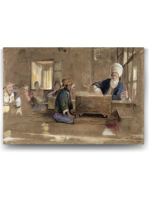 TeknoKapsül Kuran-I Kerim Okuyan Çocuk Tablosu - 125X80CM