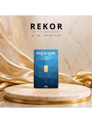 Rekor 2 Adet 1 gr 24 Ayar Altın (995)