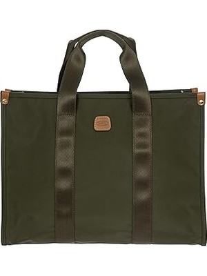 TeknoKapsül Brıc's X-Collection Opera Bag Olive Dizüstü Bilgisayar Bölmeli Omuz Çantası, Koyu Yeşil