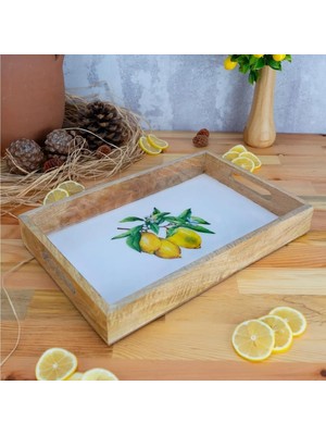 TeknoKapsül Bambum Kangura Limon Çay Tepsisi Küçük