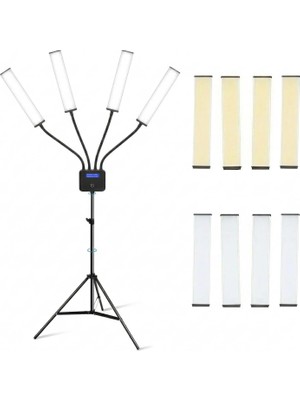 TeknoKapsül Ringo 4 Kollu Esnek Sedye Işığı 65 Watt