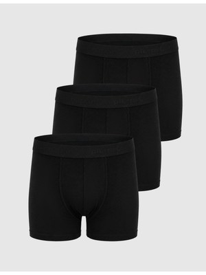 Pierre Cardin Erkek Siyah 3'lü Iç Giyim Boxer Set 50332518-001