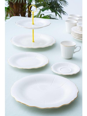 TeknoKapsül Acar Sinatra Gold 20 Parça Brunch Seti PORWM-06196