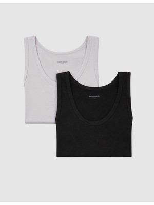 Pierre Cardin Çok Renkli Modal Karışımlı 2'li Atlet Set 50332541 999