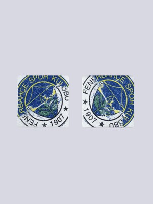 Fenerbahçe Beyaz Tram Logolu Baskı Unisex Bileklik