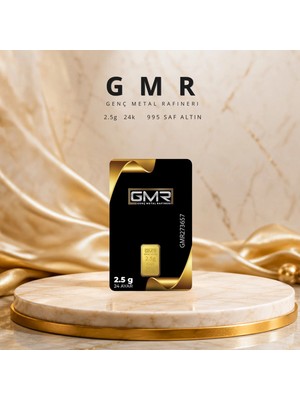 GMR 4 Adet 2.5 gr 24 Ayar Altın (995)