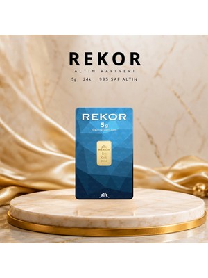 Rekor 1 Adet 5 gr 24 Ayar Altın ( 995 )