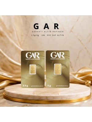 Garanti Altın Rafineri 7.5 gr 24 Ayar Altın (995)