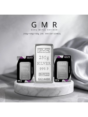GMR 450 gr Külçe Gümüş ( 999 ) Ayar