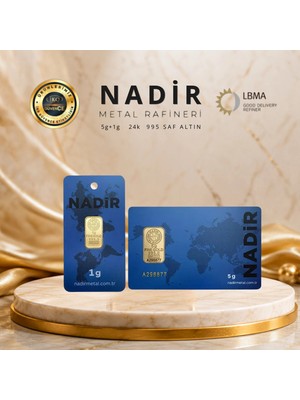 Nadir Gold 6 gr 24 Ayar Altın (995)
