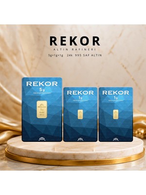 Rekor 7 gr 24 Ayar Altın (995)