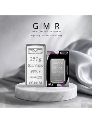 GMR 350 gr Külçe Gümüş ( 999 ) Ayar
