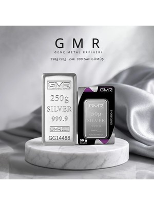 GMR 300 gr Külçe Gümüş ( 999 ) Ayar