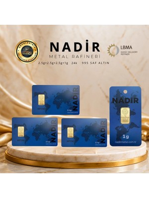 Nadir Gold 8.5 gr 24 Ayar Altın (995)