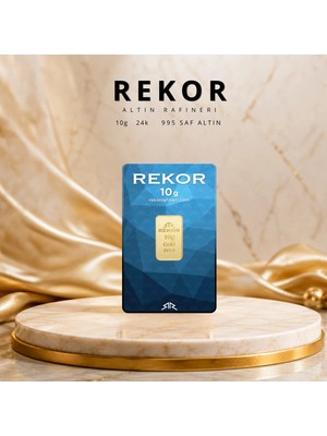 Rekor 2 Adet 10 gr 24 Ayar Altın (995)