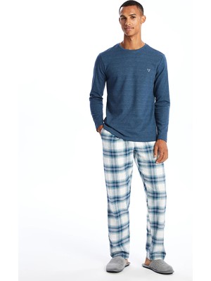 Lc Waikiki Yeni Sezon Standart Kalıp Erkek Pijama Takımı