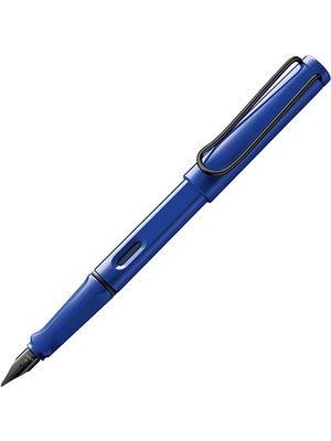 Lamy Safari Dolma Kalem Metal Siyah Klips M Uc Mavi