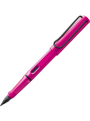 Lamy Safari Dolma Kalem Metal Siyah Klips M Uc Pembe