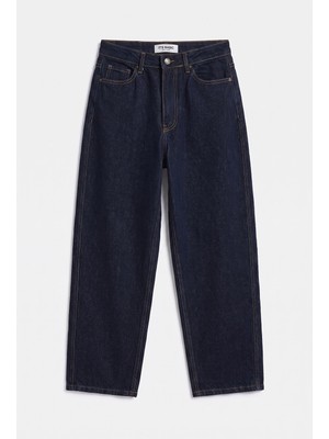 It's Basic Kadın Indigo Selvedge 7W6-50 Relax Mood T33 Denim Jean
