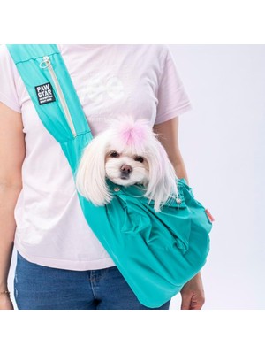 Ayrex Mint Crossbody Küçük Irk Köpek Çapraz Taşıma Çantası