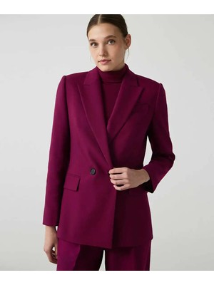 Miss İpekyol Vatkalı Kruvaze Blazer IW6260106105008