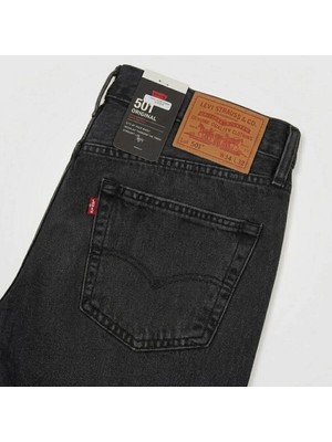 Levi's 501® %100 Coton Klasik Erkek Jean Pantolon- GREY-3783--