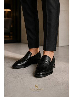 Calvaren Milano Hakiki Deri Premium  Klasik Loafer