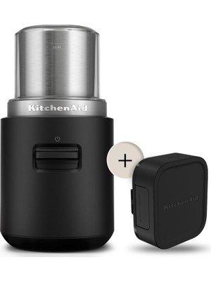 Kitchenaid Go 5KBGR111BM Kablosuz Kahve Öğütücü Bataryalı Siyah