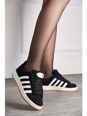 Nstil Unisex Günlük Spor Ayakkabı Kaymaz Yumuşak Taban Rahat Bağcıklı Sneaker 473