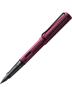 Lamy Al-Star Dolma Kalem Aluminyum M Uc Siyah-Mor Metal Siyah Klips