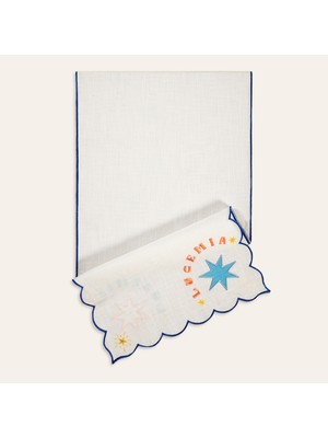 Zsa Zsa Zsu Nilüfer Ekru Runner 50x180 Cm