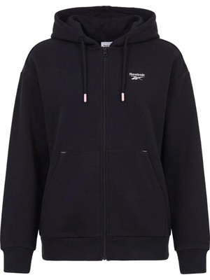 Reebok Eşofman Üstü Kadın Siyah Id Sl Rlx Fz Hoodıe