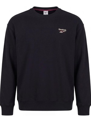 Reebok Sweatshirt Erkek Siyah Id Rlx Clss Sl Crew