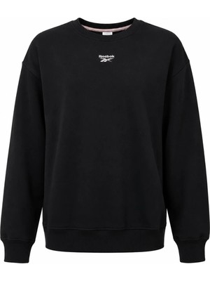 Reebok Sweatshirt Kadın Siyah Id Rlx Iı Sl Crew