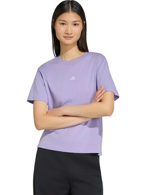 Adidas Kısa Kol T-Shirt Kadın Lila W Sl Sj T