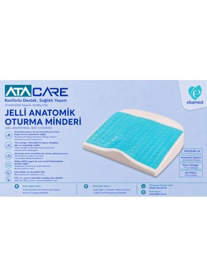 Atacare Jelli Anatomik Oturma Minderi Visko