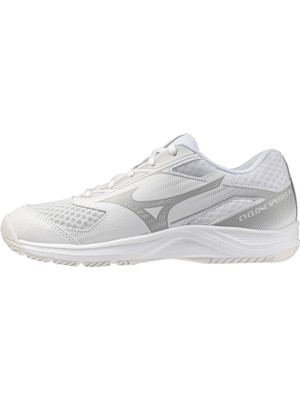 Mizuno Cyclone Speed 5 Jr. Çocuk Voleybol Ayakkabısı Beyaz