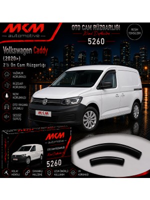 Mkm Volkswagen Caddy 2020 Model Ve Üzeri Ön Mugen Cam Rüzgarlığı