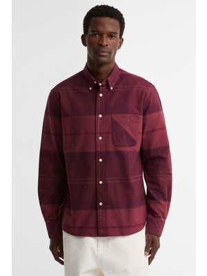 Barbour Mineral Tartan Dunoon Authentic Gömlek RE55 Crimson Heather