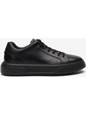 Greyder Erkek Siyah Hakiki Deri Sneaker Ayakkabı 6K1SA64822