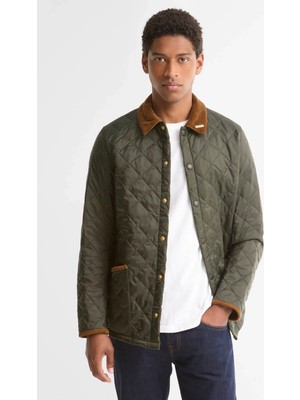 Barbour Icons Heritage Liddesdale Kapitone Ceket OL71 Sage
