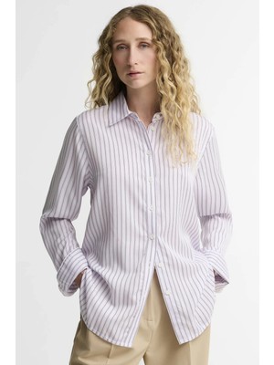 Barbour Evangeline Gömlek PU19 Frosted Heather Stripe