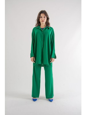 Mandolive Yeşil Oversize İkili Takım L-XL