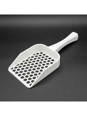 Petek Desenli Ergonomik Kedi Kum Küreği - Standart Boy 21,8 cm