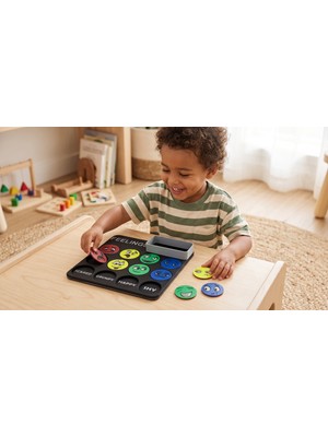3Dlab Three-Dimensional Systems Ingilizce Yüz Ifadeler Renkli Eğitici Puzzle