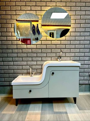 Adnan Mobilya Abdest Alma Lavaboszlavabo/zlavabo/çocuk Yaşlıengellilavabo 115X454
