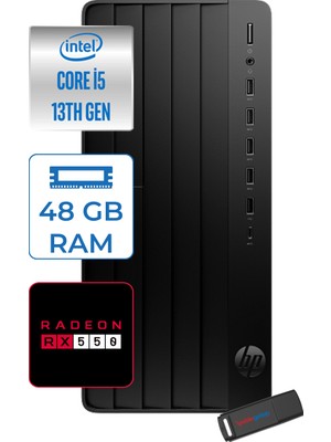Hp Pro Tower 290 G9 Intel® Core™ I5-13500 48GB 512GB SSD 4GB/RX550 Freedos Mini Tower Masaüstü Bilgisayar 623Y0ET27F17+ZETTAUSBBELLEK