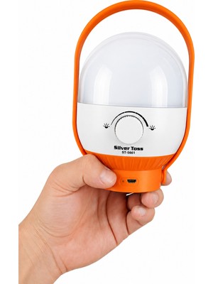 Orden Yaşam Şarjlı Acil Durum Lambası 34 LED 2400 Mah Kamp Ev Bahçe Işığı - Kamp Lambası