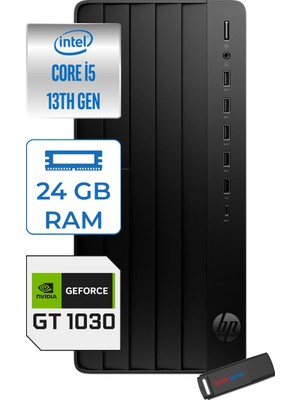Hp Pro Tower 290 G9 Intel® Core™ I5-13500 24GB 512GB SSD 4GB/GT1030  Freedos Mini Tower Masaüstü Bilgisayar 623Y0ET21F07+ZETTAUSBBELLEK